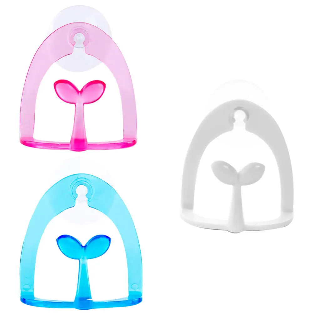 3pcs Sucked Type Racks Scouring Pad Holder Washcloth Storage Hanger Kitchen Drain Rack for Home Restaurant Random Color
3pcs Sucked Type Racks Scouring Pad Holder Washcloth Storage Hanger Kitchen Drain Rack for Home Restaurant Random Color