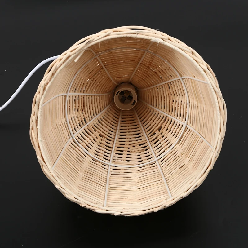 Rattan Hanging Lamp E27 Pendant Light Nordic Chandelier for Kitchen Bedroom Living Room (26cm in Diameter)Without Bulb
Rattan Hanging Lamp E27 Pendant Light Nordic Chandelier for Kitchen Bedroom Living Room (26cm in Diameter)Without Bulb