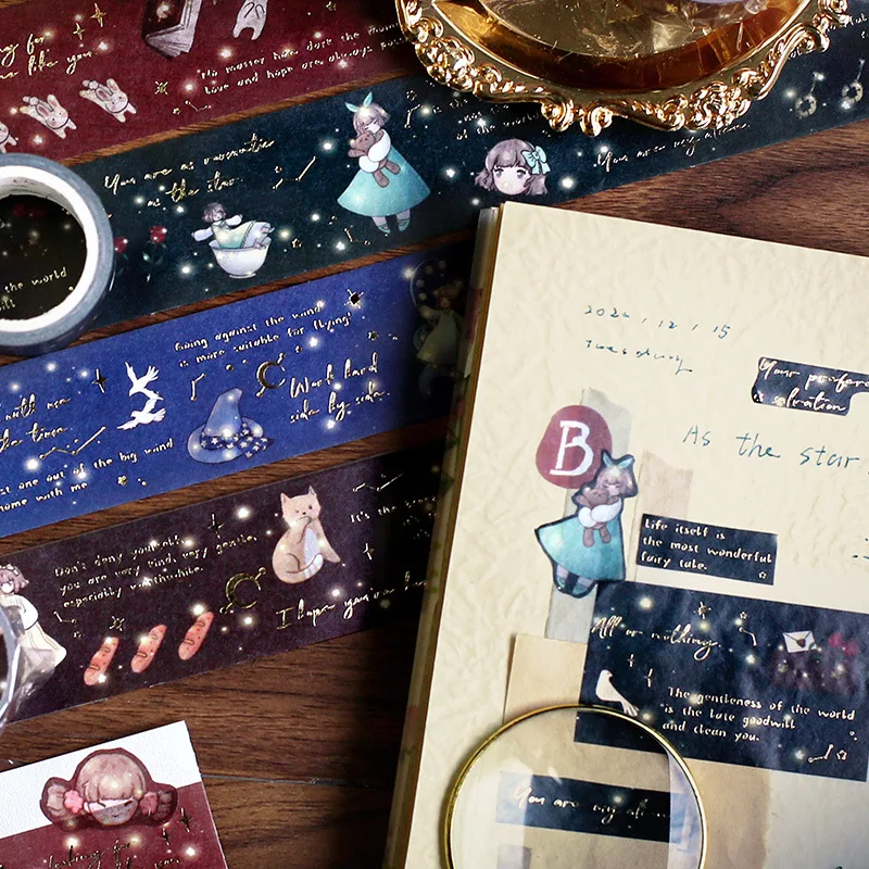 1pcs/1lot Decorative Adhesive Tapes Starry Story dream Scrapbooking DIY Paper Japanese Stickers 3m
1pcs/1lot Decorative Adhesive Tapes Starry Story dream Scrapbooking DIY Paper Japanese Stickers 3m