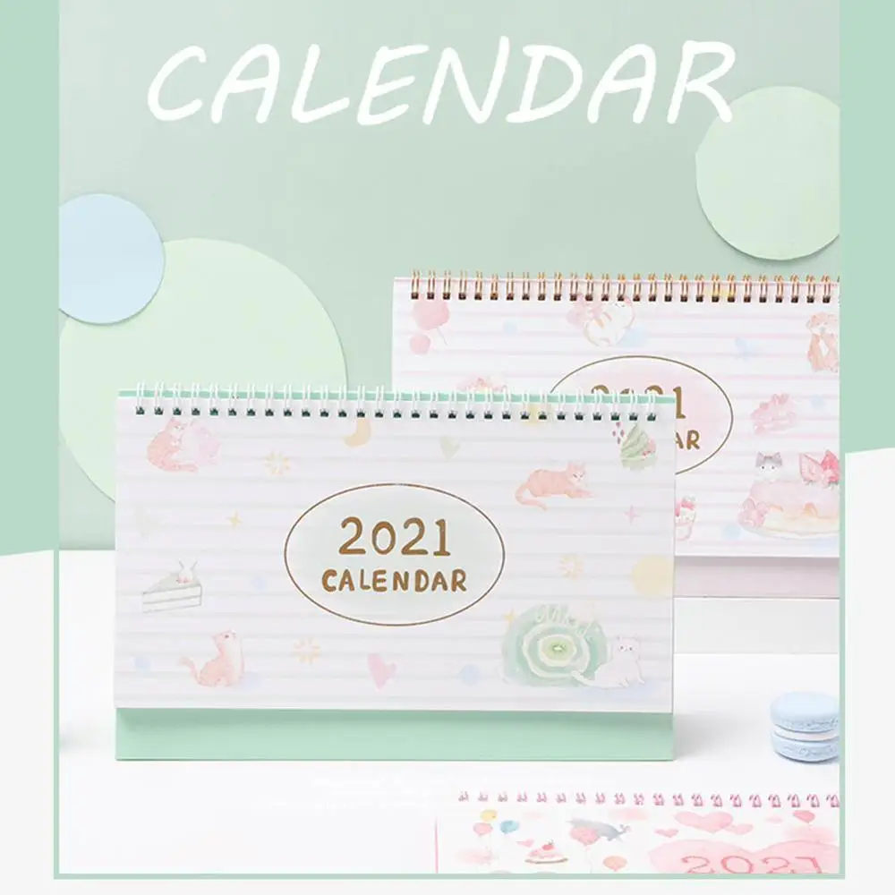 2021 Cartoon Cat Desk Calendar Cute Table Calendars Timetable Planner Daily Monthly Schedule Kawaii Calendar 2020.08 - 2021.12
2021 Cartoon Cat Desk Calendar Cute Table Calendars Timetable Planner Daily Monthly Schedule Kawaii Calendar 2020.08 - 2021.12