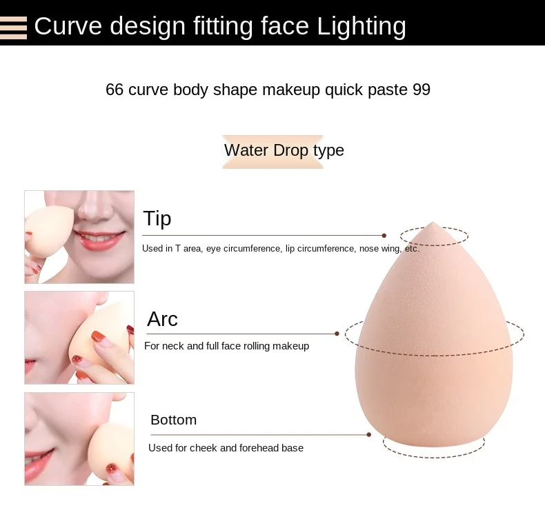 Hydrophilic Cosmetic Egg Water Drop Air Cushion Sponge Puff for Makeup Beauty Blender Tool Convenient Family High Quality
Hydrophilic Cosmetic Egg Water Drop Air Cushion Sponge Puff for Makeup Beauty Blender Tool Convenient Family High Quality