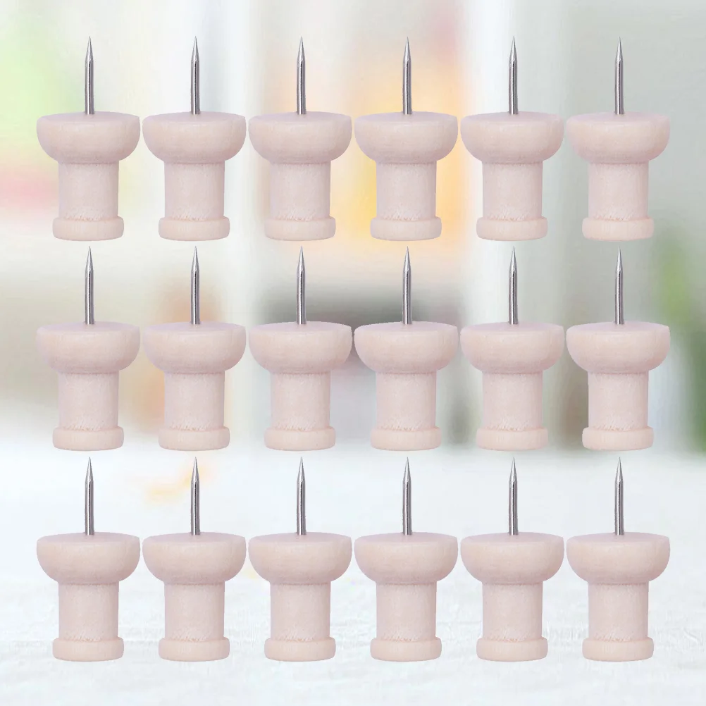 50Pcs Wood Push Geometric Wooden Thumb Tacks Decorative for Cork Boards for Map Photos Calendar
50Pcs Wood Push Geometric Wooden Thumb Tacks Decorative for Cork Boards for Map Photos Calendar