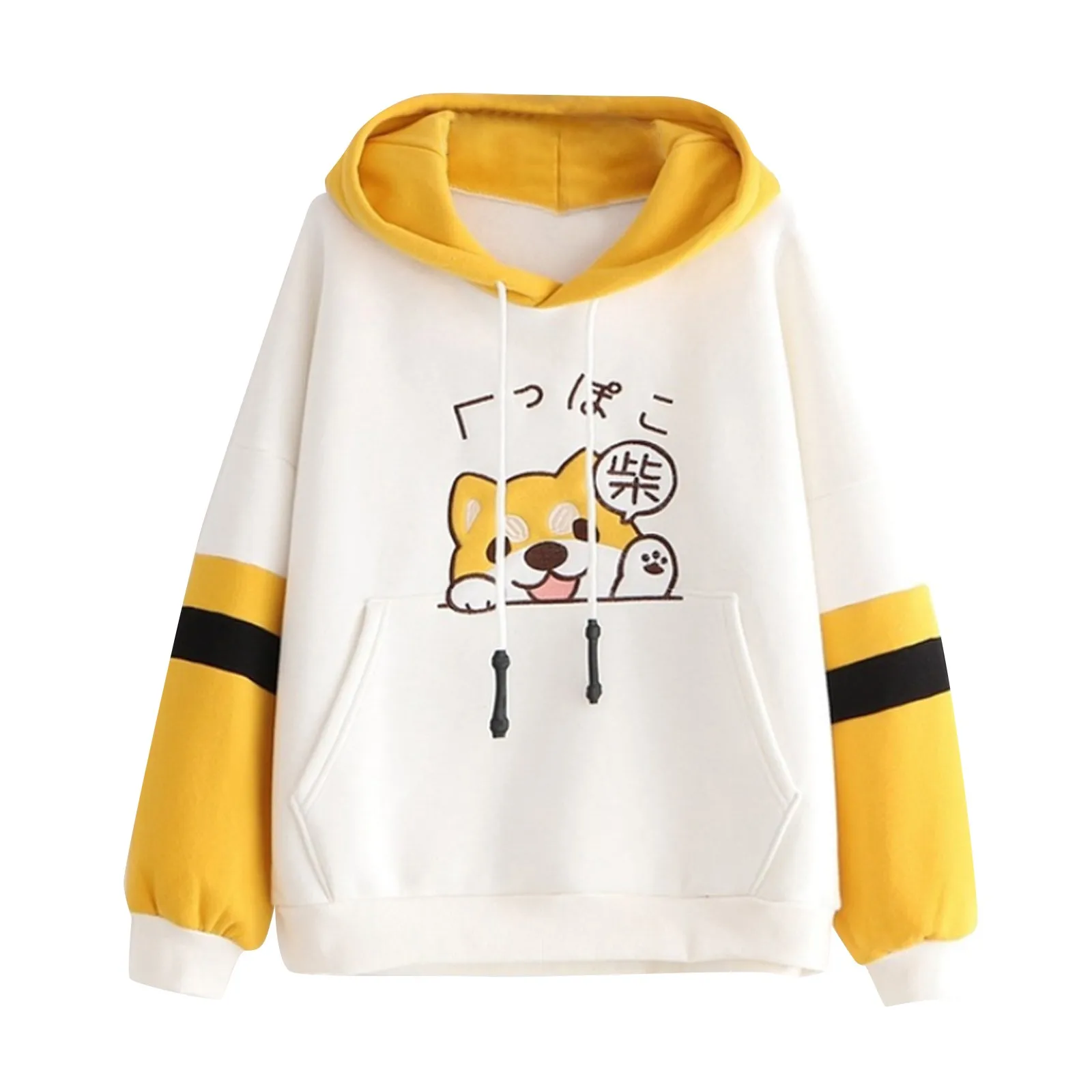 Kawaii Puppy Print Women Hoodie Long Sleeve Loose Hoody Sweatshirt Harajuku Female Fashion Casual Clothes Drawstring Hoodies
Kawaii Puppy Print Women Hoodie Long Sleeve Loose Hoody Sweatshirt Harajuku Female Fashion Casual Clothes Drawstring Hoodies