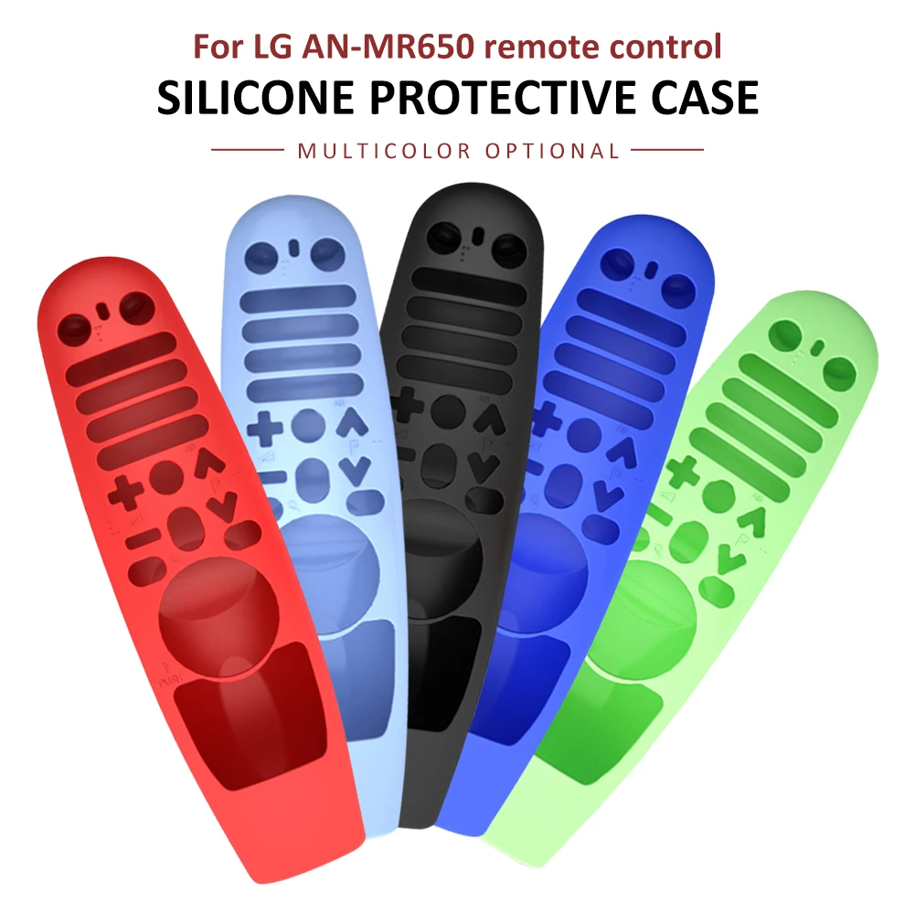 Protective Silicone Case For LG TV AN-MR600 650 AN-MR18BA MR19BA Magic Remote Control Cover Shockproof Washable Remote Covers
Protective Silicone Case For LG TV AN-MR600 650 AN-MR18BA MR19BA Magic Remote Control Cover Shockproof Washable Remote Covers