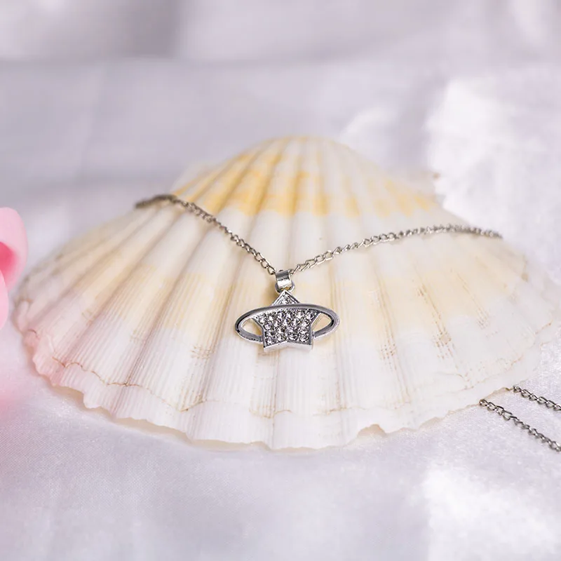 Gentle Graceful and Fashionable Shiny Geometric Star Moon Pendant Necklace Women's Gift Accessories Fashion Jewelry
Gentle Graceful and Fashionable Shiny Geometric Star Moon Pendant Necklace Women's Gift Accessories Fashion Jewelry