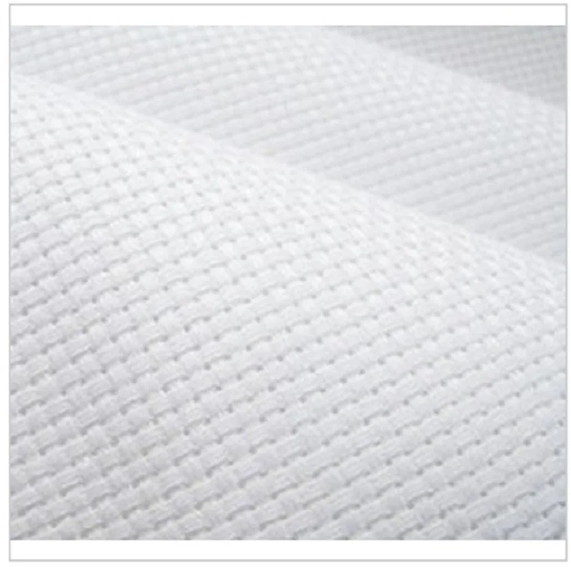 9TH oneroom 100% Cotton 14CT white 75x50cm Embroidery / cross stitch Aida Cloth Fabric Canvas cross stitch