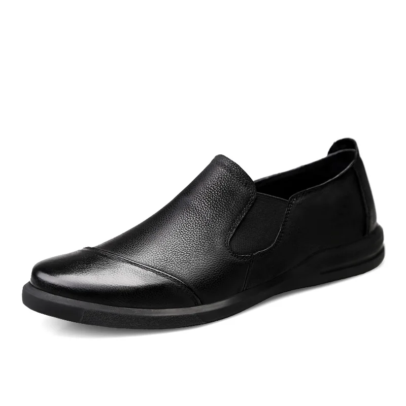 New Mens Casual Shoes Genuine Leather Men Comfortable Casual Flats Spring Men's Loafers Shoes Business Leather Peas Shoes %
New Mens Casual Shoes Genuine Leather Men Comfortable Casual Flats Spring Men's Loafers Shoes Business Leather Peas Shoes %