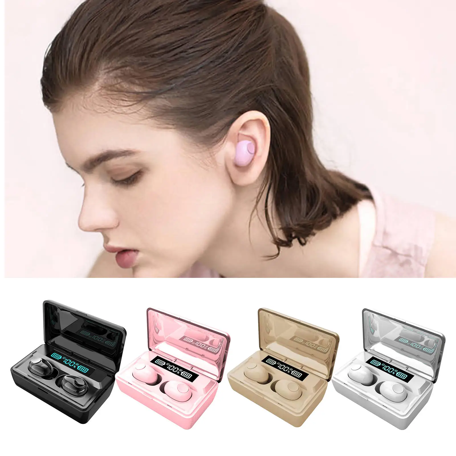 Mini T10 Ture беспроводные наушники в ухо стерео 2200 мАч Bluetooth 5,0 наушники для IOS Android
Mini T10 Ture беспроводные наушники в ухо стерео 2200 мАч Bluetooth 5,0 наушники для IOS Android