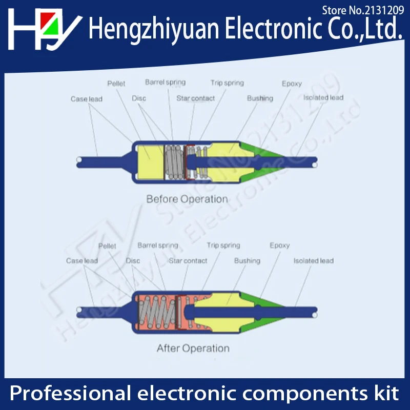 TF Thermal Fuse 15A 250V Temperature 85C 95C 100C 105C 110C 113C 115C 120C 125C 130C 152C 165C 167C172C 185C 192C 216C 240C 280C
TF Thermal Fuse 15A 250V Temperature 85C 95C 100C 105C 110C 113C 115C 120C 125C 130C 152C 165C 167C172C 185C 192C 216C 240C 280C