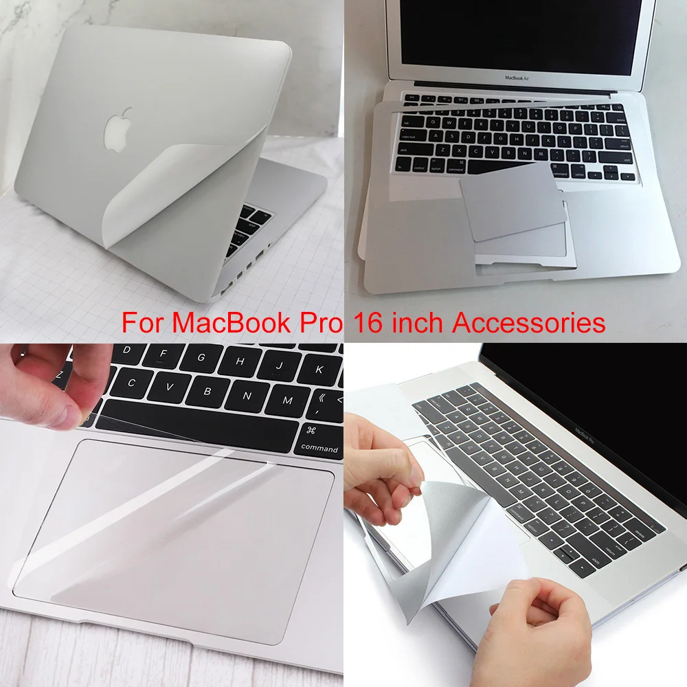 Виниловый стикер для ноутбука MacBook Pro 16 дюймов A2141 2019 защита рук и тачпада|Наклейки