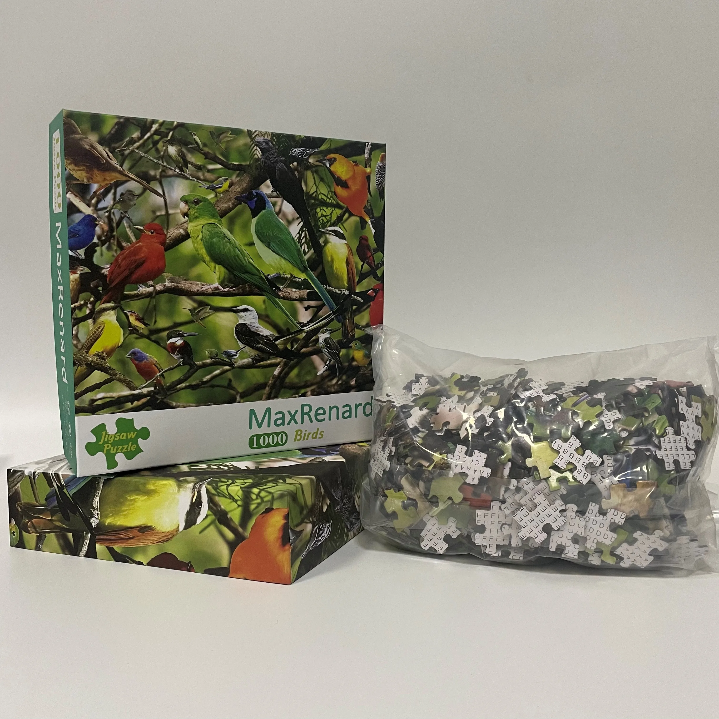 MaxRenard 1000 Pieces Thick Jigsaw Puzzles Animal 50*70cm High Quality Paper Puzzle Family Trip Relaxing Game Present
MaxRenard 1000 Pieces Thick Jigsaw Puzzles Animal 50*70cm High Quality Paper Puzzle Family Trip Relaxing Game Present