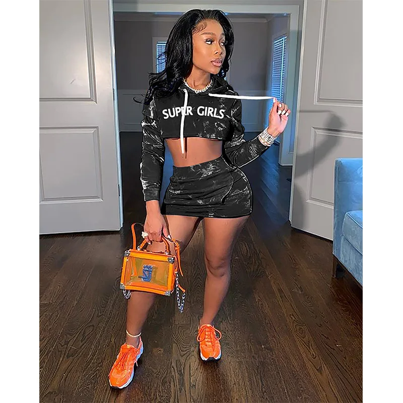 Summer Fashion Street Trend Printing Hooded Two-piece Female Sense Long-sleeved Casual Suit Women
Summer Fashion Street Trend Printing Hooded Two-piece Female Sense Long-sleeved Casual Suit Women