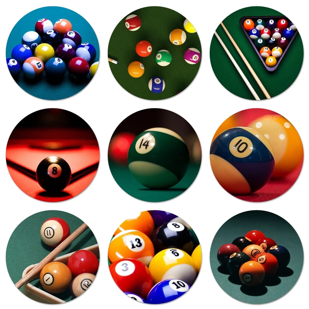 Billiards Balls Pool Icons Pins Badge Decoration Brooches Metal Badges For Clothes Backpack Decoration 58mm
Billiards Balls Pool Icons Pins Badge Decoration Brooches Metal Badges For Clothes Backpack Decoration 58mm