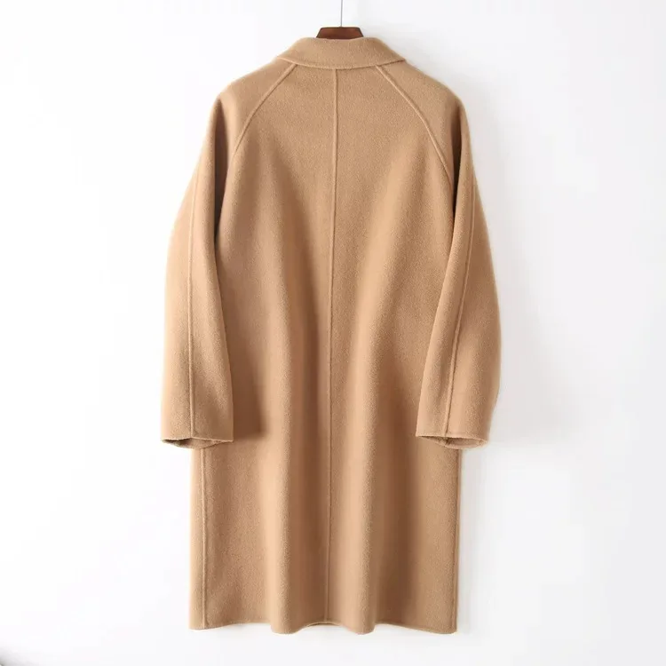 2020 Korean-Style Wide Double-Sided Cashmere Coat Casual Warm Woolen Coat Factory Wholesale Foreign Style Woolen Overcoat
2020 Korean-Style Wide Double-Sided Cashmere Coat Casual Warm Woolen Coat Factory Wholesale Foreign Style Woolen Overcoat