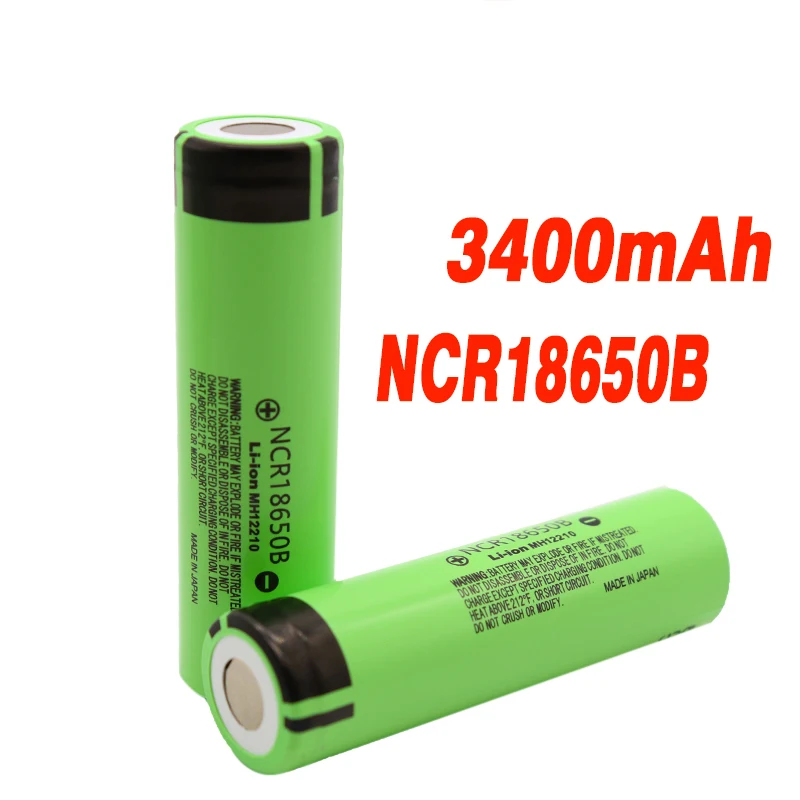Литий-ионный аккумулятор NCR18650B (18650 3 7 В 3400 мАч) | Электроника
