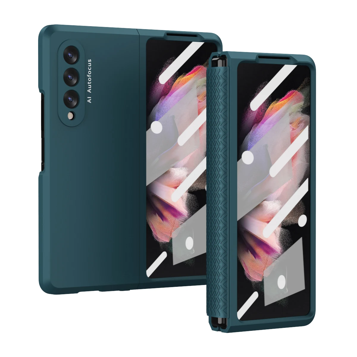 Case For Samsung Z Fold 3 5G ZFold3 Fold3 TPU Hinge Protection PC Cover For Galaxy Z Fold 3 And Front Screen Glass Z Fold 3 Case
Case For Samsung Z Fold 3 5G ZFold3 Fold3 TPU Hinge Protection PC Cover For Galaxy Z Fold 3 And Front Screen Glass Z Fold 3 Case