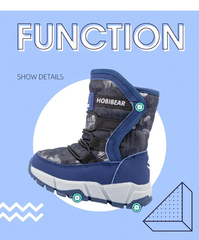 Kikids Children Boots Snow Boots Winter Sneakers Winter Snow Boots Sport Fashion Winter New Leather Children Shoes Size 24 - 37
Kikids Children Boots Snow Boots Winter Sneakers Winter Snow Boots Sport Fashion Winter New Leather Children Shoes Size 24 - 37