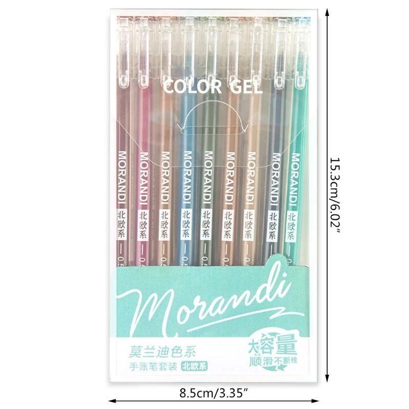 9 шт. серые ручки Morandi, многоцветные гелевые чернила, ручки, винтажный маркер, вкладыш 0,5 мм, Шариковые канцелярские принадлежности, подарок д...
9 шт. серые ручки Morandi, многоцветные гелевые чернила, ручки, винтажный маркер, вкладыш 0,5 мм, Шариковые канцелярские принадлежности, подарок д...