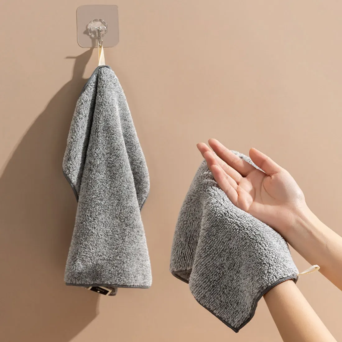 Kitchen Bamboo Charcoal Dishcloth Household Absorbent Cleaning Cloth Microfiber Kitchen Non-stick Oil Towel Rag Kitchen Tools
Kitchen Bamboo Charcoal Dishcloth Household Absorbent Cleaning Cloth Microfiber Kitchen Non-stick Oil Towel Rag Kitchen Tools