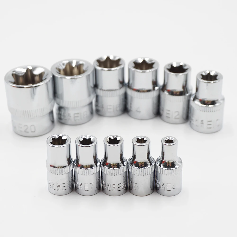 11 шт. 1/4 "3/8" Torx Star Набор торцевых головок E Тип розетки головка под ключ авто инструмент для ремонта инструментов ручной работы с длинным рука...
11 шт. 1/4 "3/8" Torx Star Набор торцевых головок E Тип розетки головка под ключ авто инструмент для ремонта инструментов ручной работы с длинным рука...