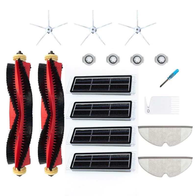 Kit Filter Part Side Brush Replacement S55 E25 E35 Spare Vacuum Cleaner For Xiaomi Roborock S6 S60 S65 S5 MAX T6
Kit Filter Part Side Brush Replacement S55 E25 E35 Spare Vacuum Cleaner For Xiaomi Roborock S6 S60 S65 S5 MAX T6