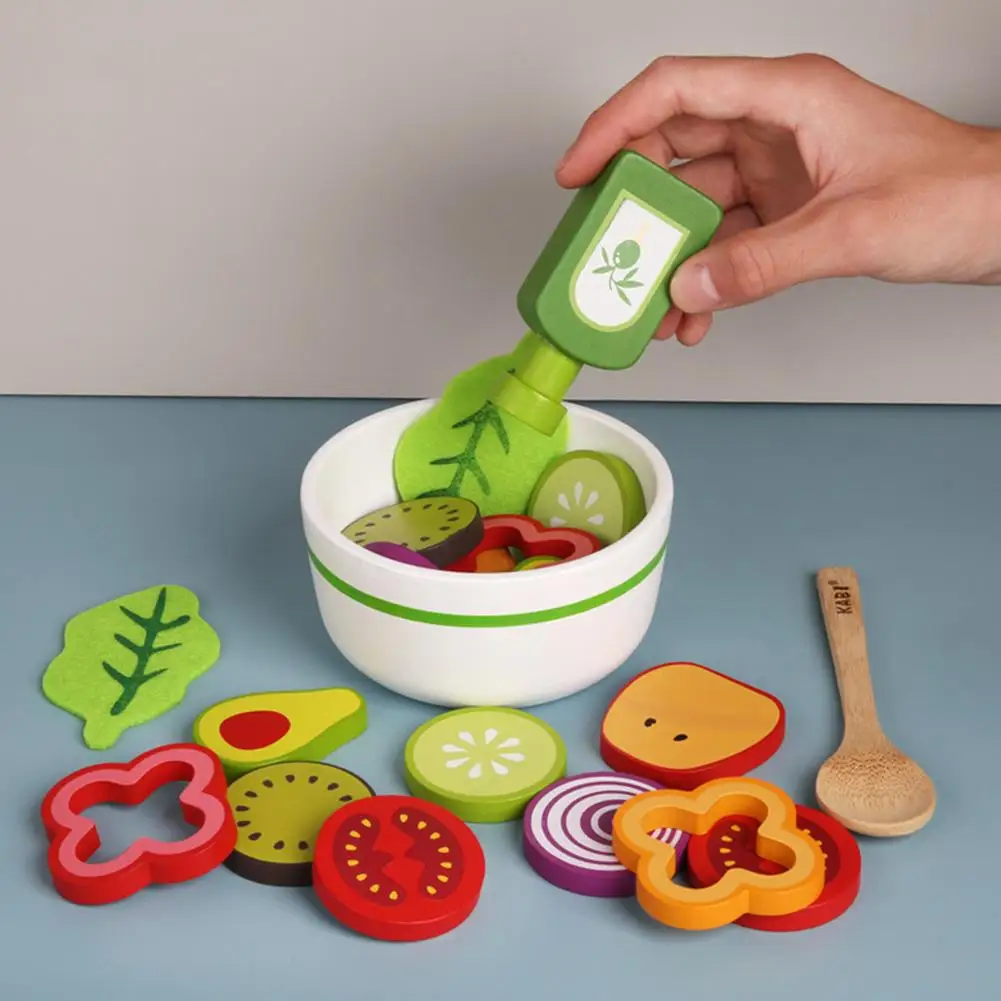 21Pcs/Set Wooden Simulation Pretend Kitchen Salad Pretend Play Food Toy Fruit Vegetable Food Pretend Play Children For Children
21Pcs/Set Wooden Simulation Pretend Kitchen Salad Pretend Play Food Toy Fruit Vegetable Food Pretend Play Children For Children