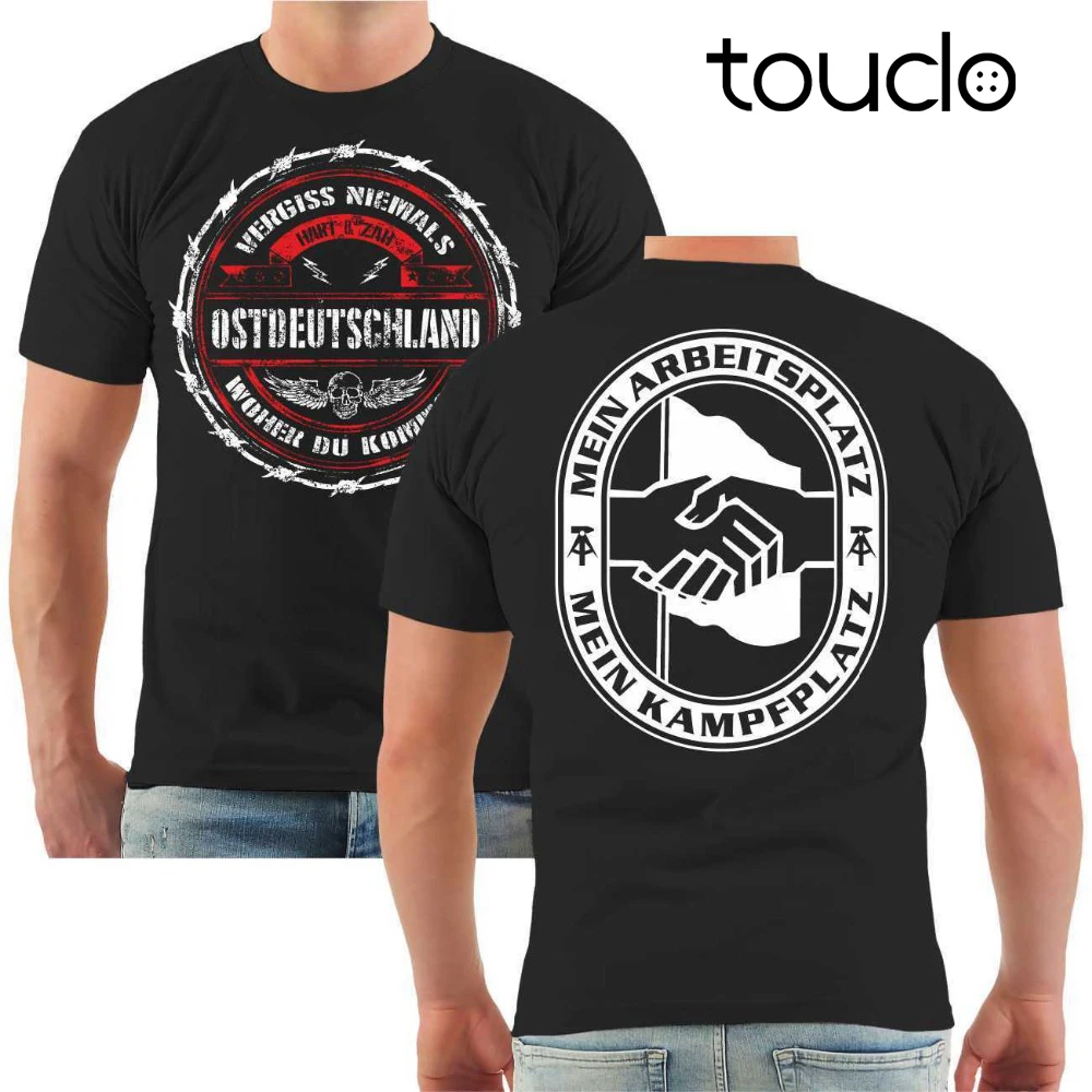 T-Shirt East My Place - Kampfplatz Ddr East Germany Brand T shirt Homme Print T-Shirt Men Harajuku Brand Tee Shirts
T-Shirt East My Place - Kampfplatz Ddr East Germany Brand T shirt Homme Print T-Shirt Men Harajuku Brand Tee Shirts