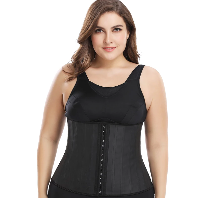 Latex Waist Trainer 25 Steel Bone Women Binders And Shapers Corset Modeling Strap Body Shaper Colombian Girdles Slimming Belt
Latex Waist Trainer 25 Steel Bone Women Binders And Shapers Corset Modeling Strap Body Shaper Colombian Girdles Slimming Belt