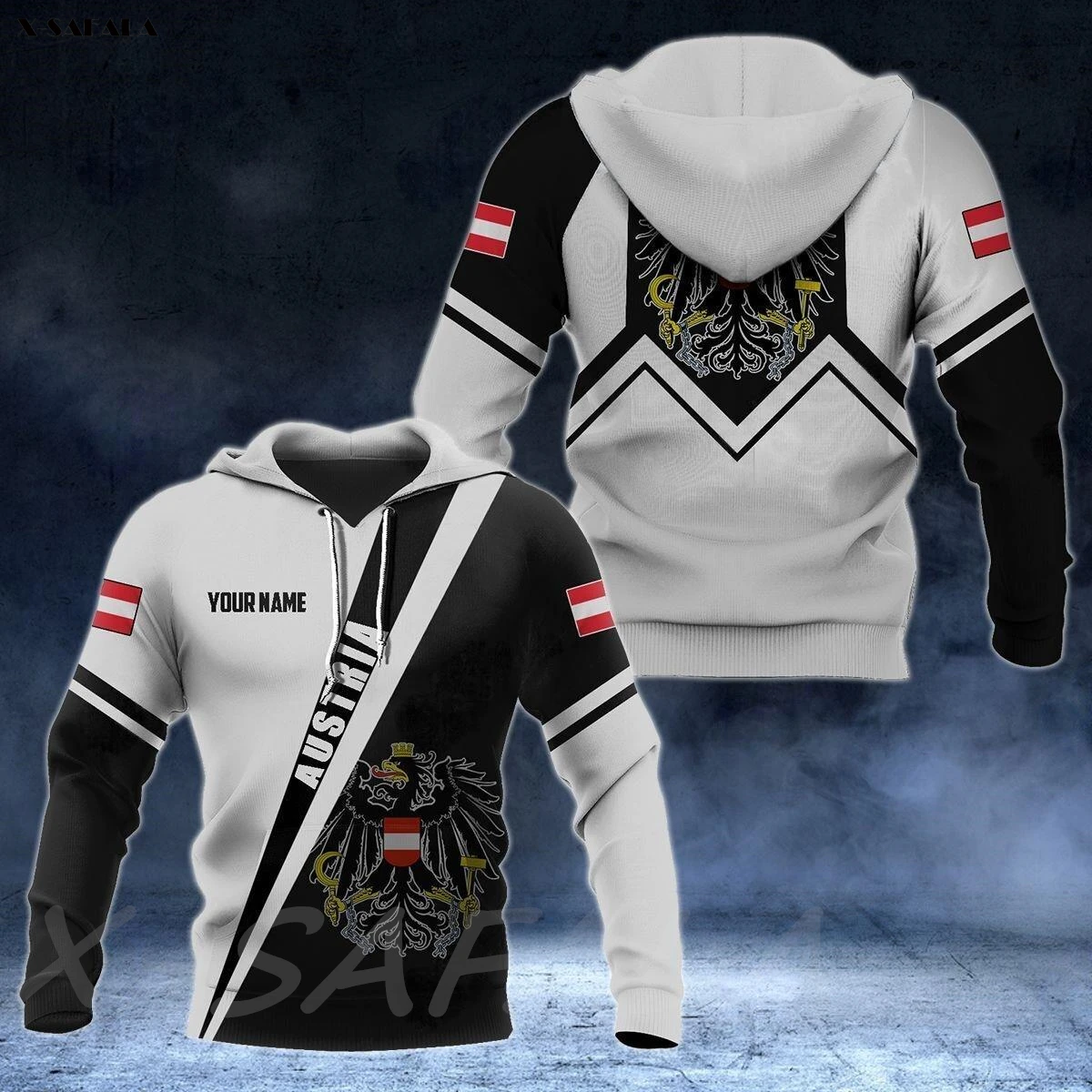 AUSTRIA NEW VERSION Country Flag 3D Printed Man Female Zipper HOODIE Pullover Sweatshirt Hooded Jersey Tracksuits
AUSTRIA NEW VERSION Country Flag 3D Printed Man Female Zipper HOODIE Pullover Sweatshirt Hooded Jersey Tracksuits