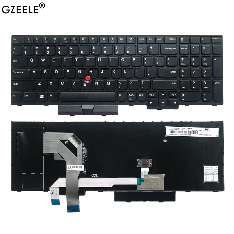 Новая английская клавиатура для Lenovo Thinkpad T570, T580, T570, P51S, T580, P52S
Новая английская клавиатура для Lenovo Thinkpad T570, T580, T570, P51S, T580, P52S