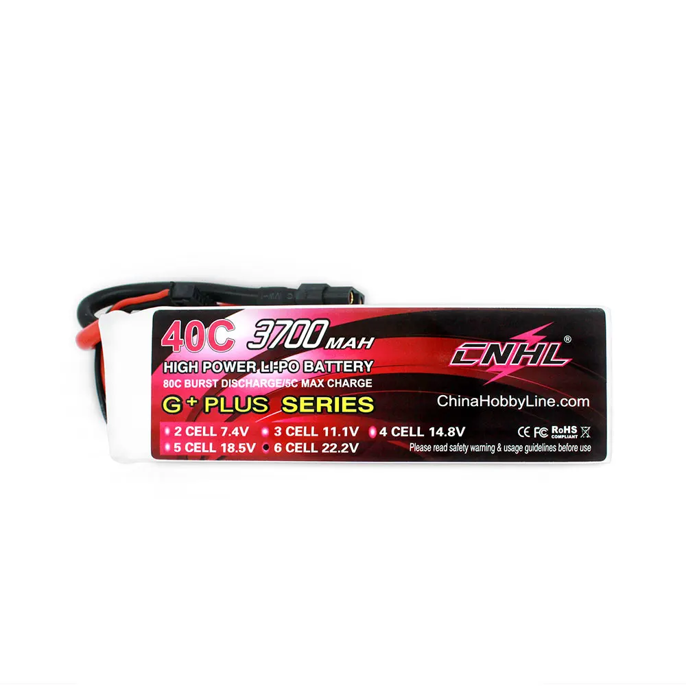 CNHL 3700mAh 22,2 V 6S 40C Lipo батарея для самолета вертолета Jet Edf с разъемом XT60 
CNHL 3700mAh 22,2 V 6S 40C Lipo батарея для самолета вертолета Jet Edf с разъемом XT60
