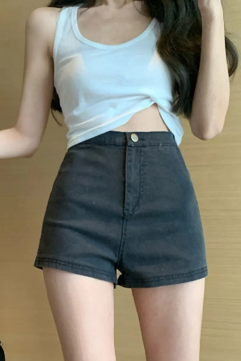 er shorts women's summer 2021 thin hot pants High Waist Wide Leg Jeans Black Pants
er shorts women's summer 2021 thin hot pants High Waist Wide Leg Jeans Black Pants