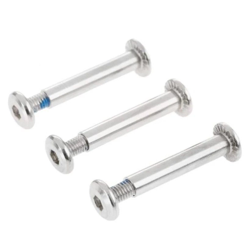 50Pcs 0.24inch/6mm OD Inline Skate Axle Screws Replacement, Shaft Hex Socket Screw Wheel Axles Repair Tool 31mm
50Pcs 0.24inch/6mm OD Inline Skate Axle Screws Replacement, Shaft Hex Socket Screw Wheel Axles Repair Tool 31mm