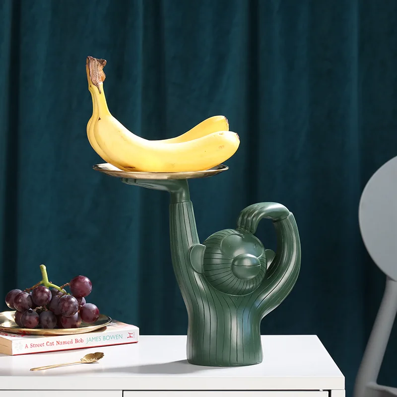 Homelily Nordic Figurine Creative Monkey Storage Tray Decoration Living Room Home Decor Fruit Snack Trayresin Ornaments
Homelily Nordic Figurine Creative Monkey Storage Tray Decoration Living Room Home Decor Fruit Snack Trayresin Ornaments