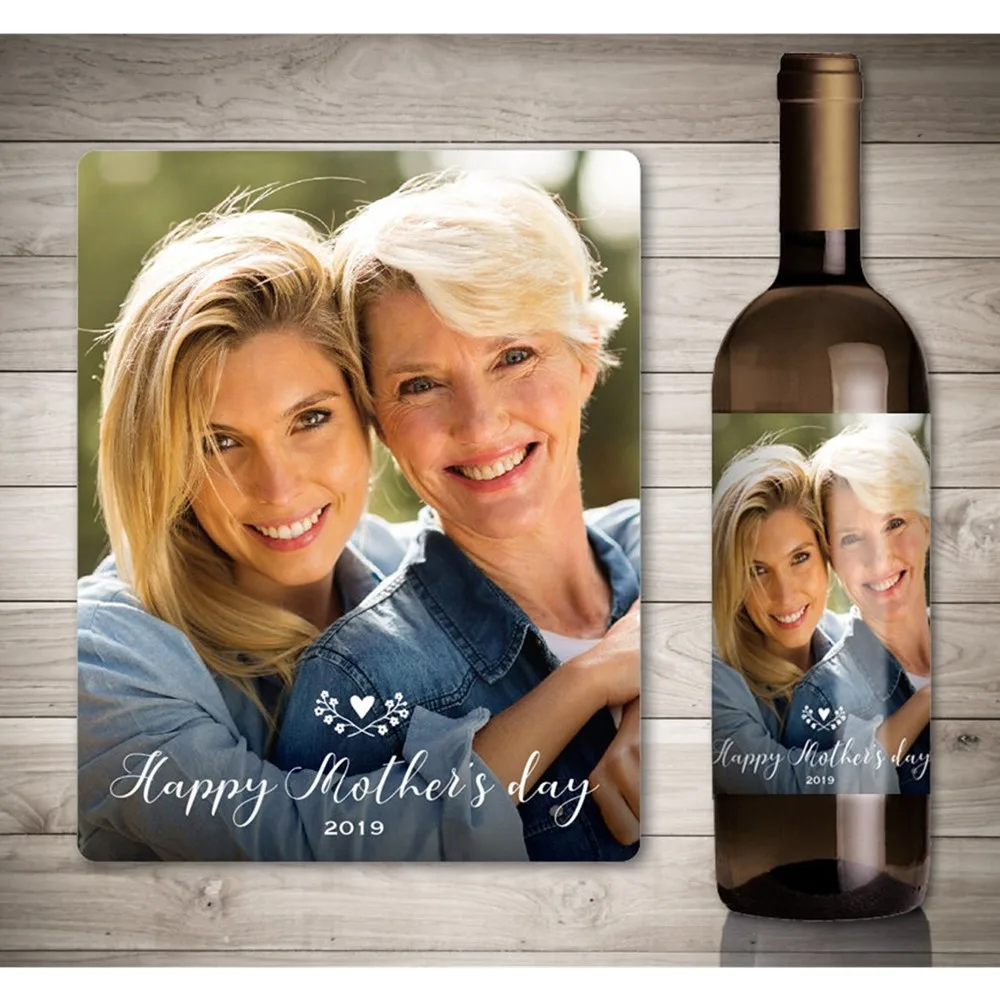 Personalize Mother's Day Wine Label, Wine Bottle Label, Custom Photo Mother's Day Wine Label for Grandma, Wine Bottle Stickers
Personalize Mother's Day Wine Label, Wine Bottle Label, Custom Photo Mother's Day Wine Label for Grandma, Wine Bottle Stickers
