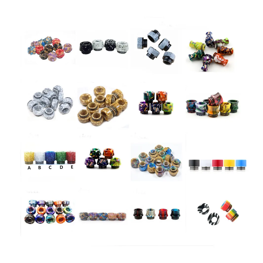 Various 810 Resin Drip Tip for RDA RTA Atomizer Wide Bore 810 Mouthpiece for TFV8 TFV12 Kennedy Goon Reload Manta 528
Various 810 Resin Drip Tip for RDA RTA Atomizer Wide Bore 810 Mouthpiece for TFV8 TFV12 Kennedy Goon Reload Manta 528