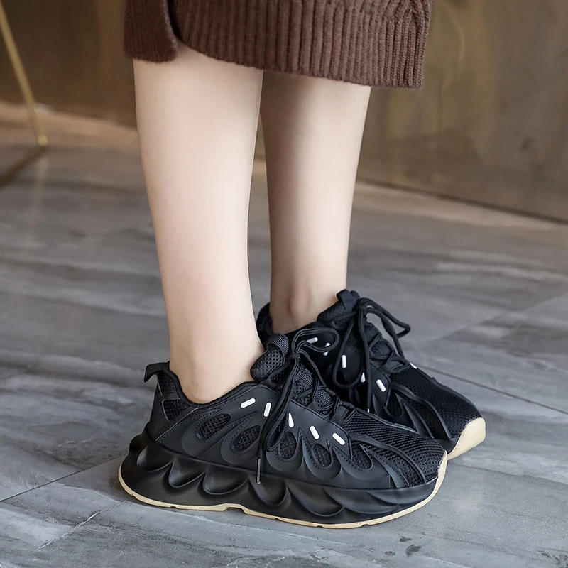 Plus Size Platform Chunky Sneakers Women Shoes Woman Air Mesh Casual Shoes New Fashion Vulcanized Shoes Lace Up Ladies Shoes
Plus Size Platform Chunky Sneakers Women Shoes Woman Air Mesh Casual Shoes New Fashion Vulcanized Shoes Lace Up Ladies Shoes