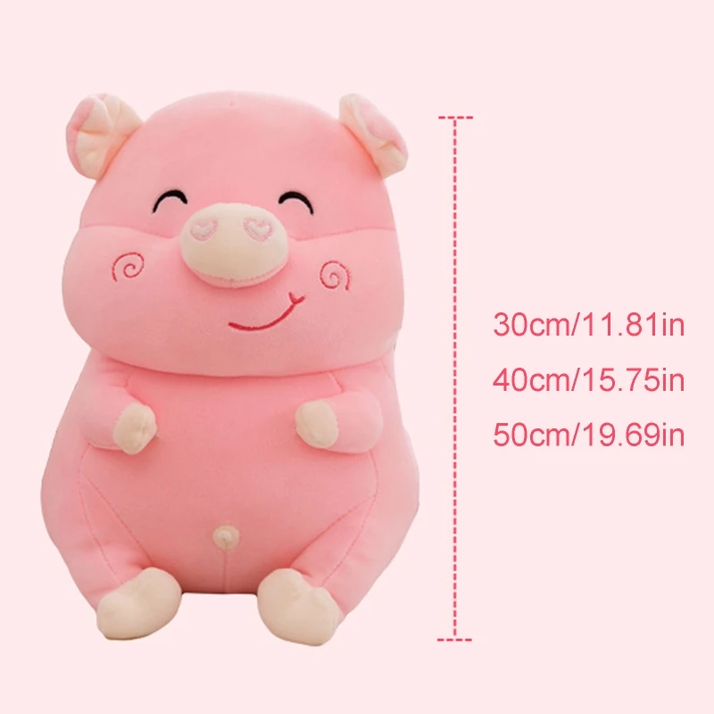 30/40/50cm Cute Smiling Pig Plush Doll Stuffed Animal Cuddly Toy Sleeping Pillow B36E
30/40/50cm Cute Smiling Pig Plush Doll Stuffed Animal Cuddly Toy Sleeping Pillow B36E