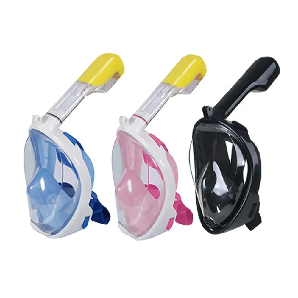 Full Face Snorkeling Anti-Fog Anti-Leak Snorkel Masque Snorkeling Face Protector Underwater Diving Face Mask For Kids Adults
Full Face Snorkeling Anti-Fog Anti-Leak Snorkel Masque Snorkeling Face Protector Underwater Diving Face Mask For Kids Adults