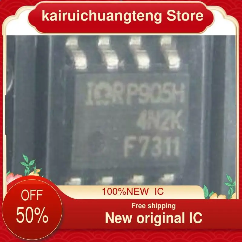 Новые оригинальные двухканальные МОП-трубки IRF7311 IRF7311TRPBF F7311 SOP-8 IC, 10 шт.
Новые оригинальные двухканальные МОП-трубки IRF7311 IRF7311TRPBF F7311 SOP-8 IC, 10 шт.