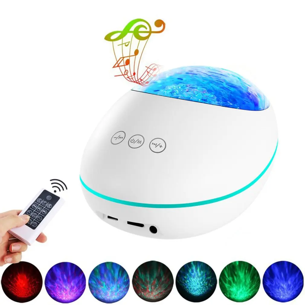 Ocean Wave Projector Night Light Remote Control Water Wave Color Led Projector Night Light With Bluetooth Speaker Lucky Stone
Ocean Wave Projector Night Light Remote Control Water Wave Color Led Projector Night Light With Bluetooth Speaker Lucky Stone