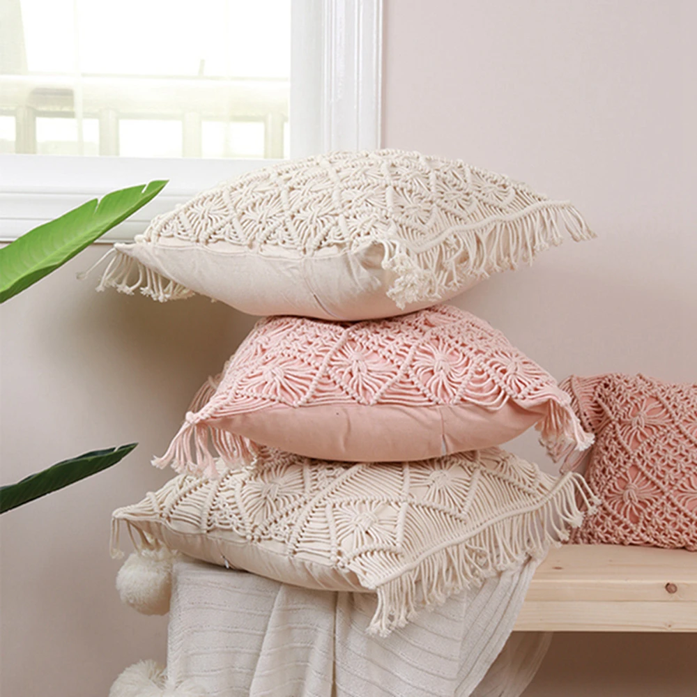 Yingya Cushion Cover Floral Tassels Pillowcase Pink Cream Cotton Pillow Cover 30x50cm Lumbar Pillow Home Decoration Sofa
Yingya Cushion Cover Floral Tassels Pillowcase Pink Cream Cotton Pillow Cover 30x50cm Lumbar Pillow Home Decoration Sofa