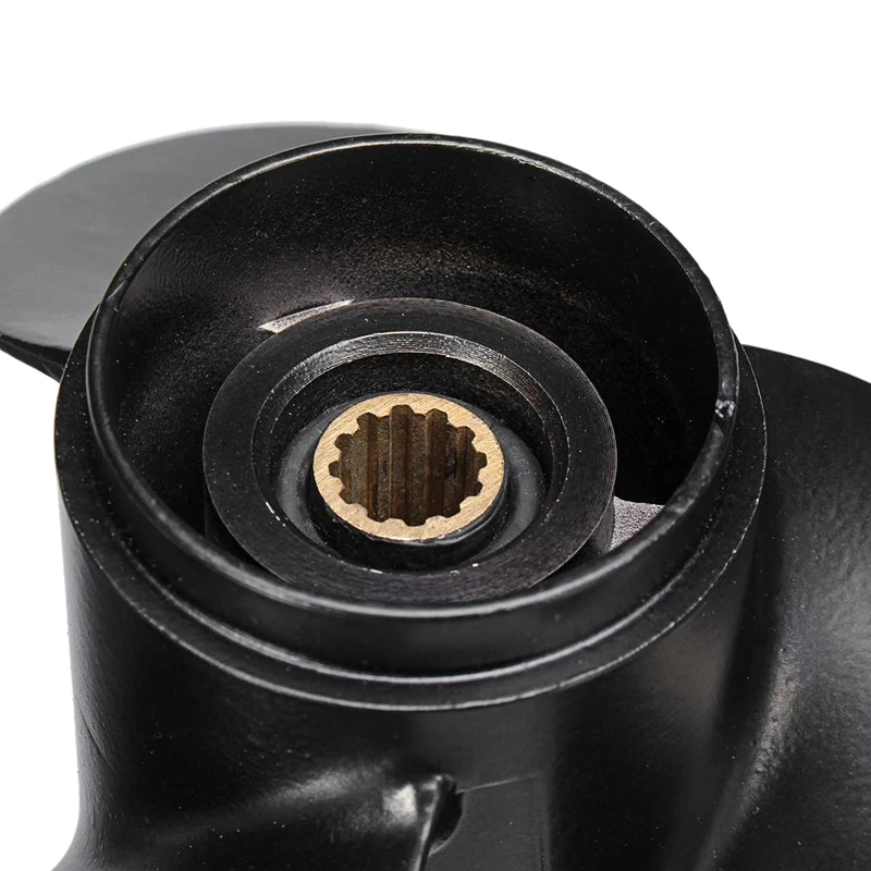 Outboard Propeller 3B2W64517-1 8.5X9 Boat For Tohatsu Nissan-Mercury 8-9.8Hp Aluminum Alloy 3 Blades Black 12 Spline Tooths
Outboard Propeller 3B2W64517-1 8.5X9 Boat For Tohatsu Nissan-Mercury 8-9.8Hp Aluminum Alloy 3 Blades Black 12 Spline Tooths