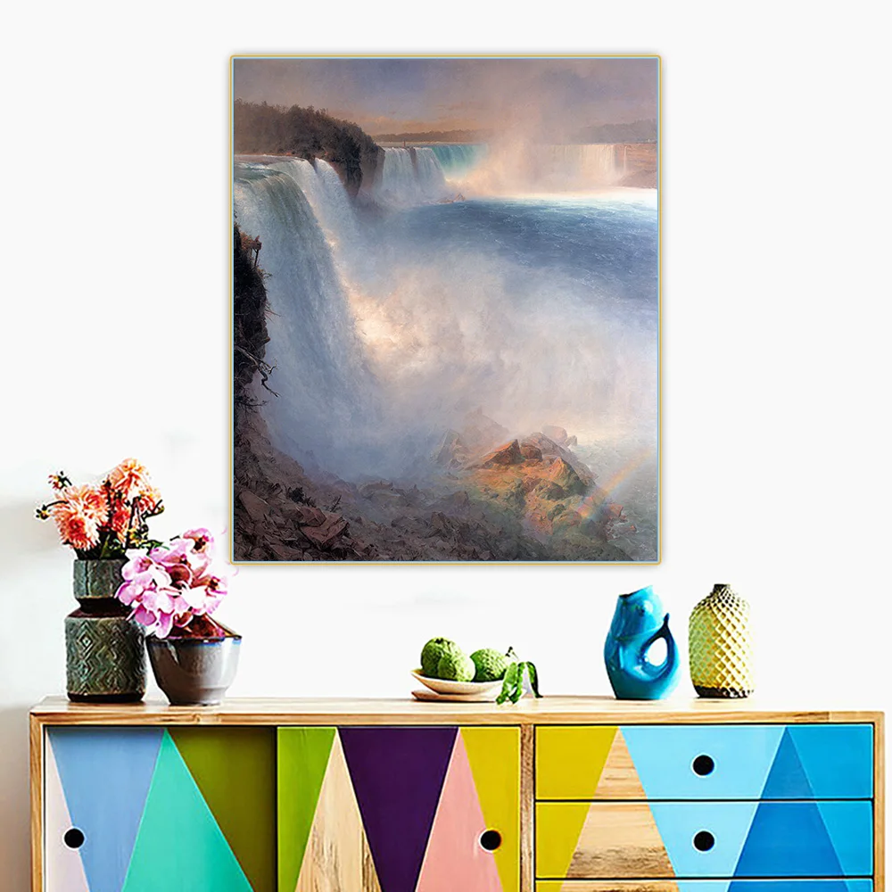 Canvas Oil Painting Frederic Edwin Church"Niagara Falls(American Side)"Home Room Interior Decoration Wall Aesthetic Backdrop
Canvas Oil Painting Frederic Edwin Church"Niagara Falls(American Side)"Home Room Interior Decoration Wall Aesthetic Backdrop