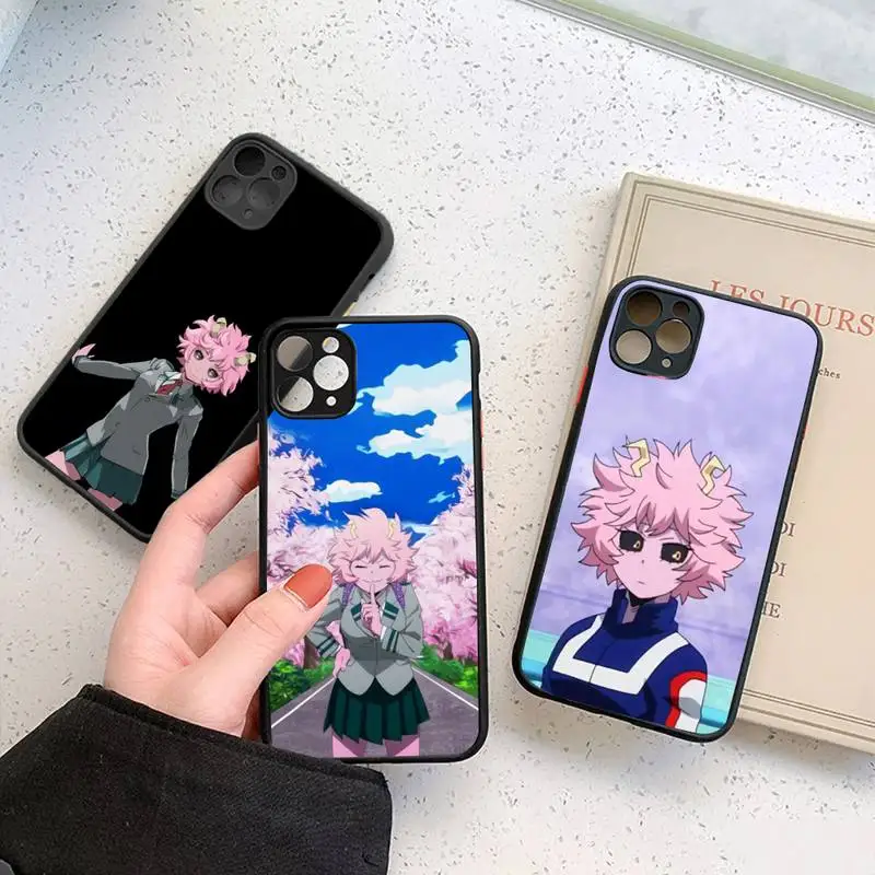 Mina ashido My hero academia Phone Case Matte Transparent for iPhone 7 8 11 12 s mini pro X XS XR MAX Plus Clear mobile bag
Mina ashido My hero academia Phone Case Matte Transparent for iPhone 7 8 11 12 s mini pro X XS XR MAX Plus Clear mobile bag