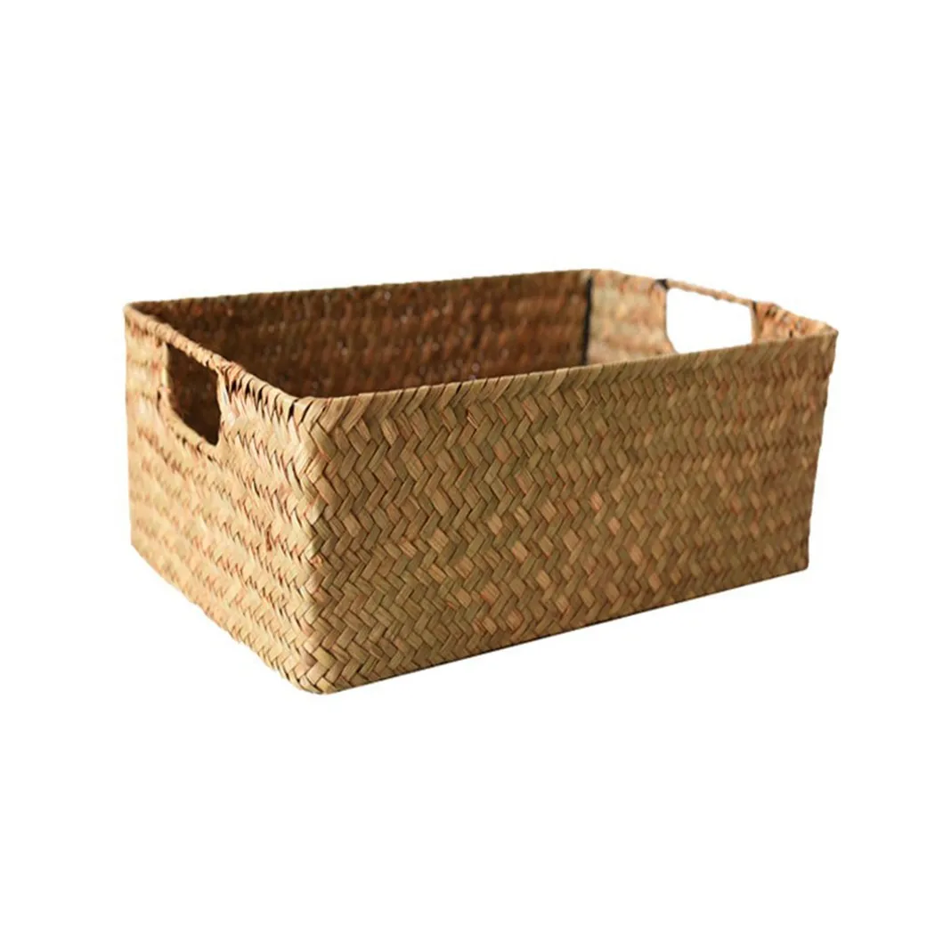 Hand-Woven Storage Basket Rattan Storage Tray Rectangular Rattan Storage Box Bread Fruit Picnic Cosmetic Storage Box
Hand-Woven Storage Basket Rattan Storage Tray Rectangular Rattan Storage Box Bread Fruit Picnic Cosmetic Storage Box