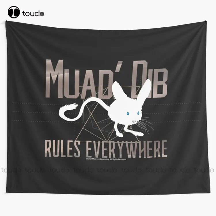 Muad Dib Rules Everywhere-Dune-Arrakis Desert Mouse Tapestry Fashion Tapestry Blanket Tapestry Bedroom Bedspread Decoration
Muad Dib Rules Everywhere-Dune-Arrakis Desert Mouse Tapestry Fashion Tapestry Blanket Tapestry Bedroom Bedspread Decoration