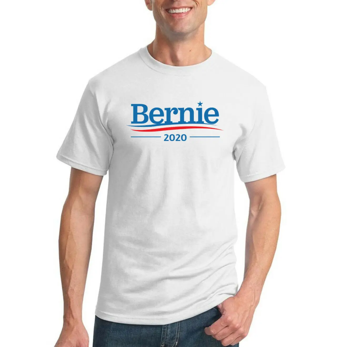 

Bernie 2020 Logo Election Politics T-Shirt Sanders Presidential Campaign Tee