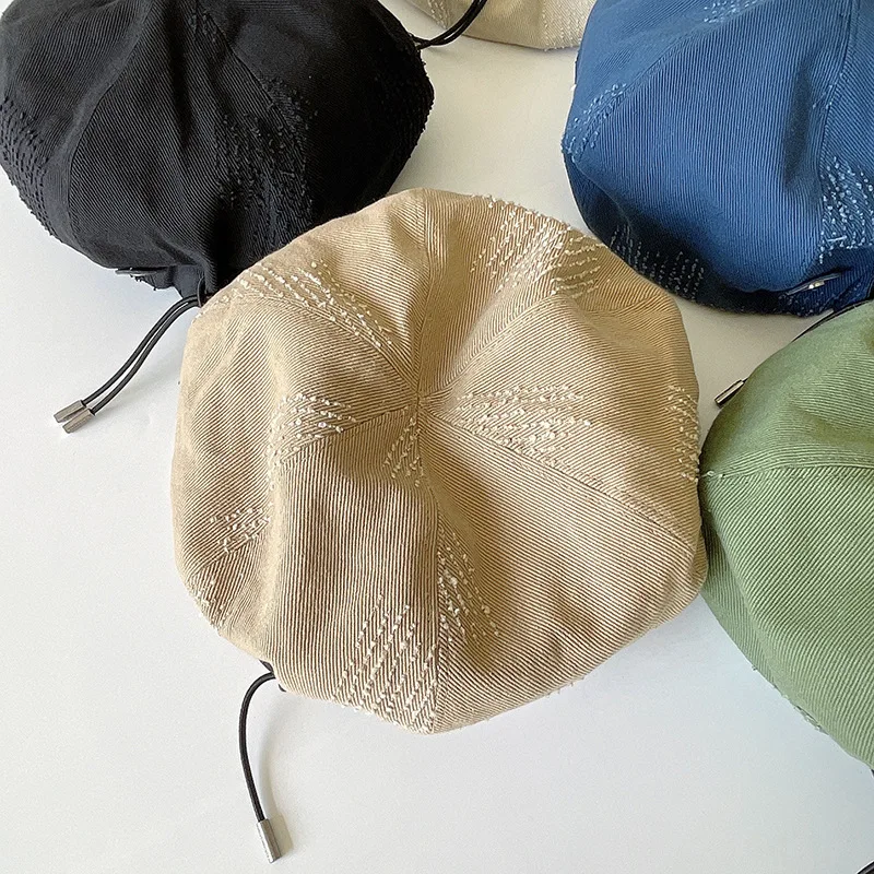 Good Quality~Pumpkin Hat Female Spring/summer 2021 New Fashion Beret Cotton Korean Style Adjustable Painter Hat Student
Good Quality~Pumpkin Hat Female Spring/summer 2021 New Fashion Beret Cotton Korean Style Adjustable Painter Hat Student