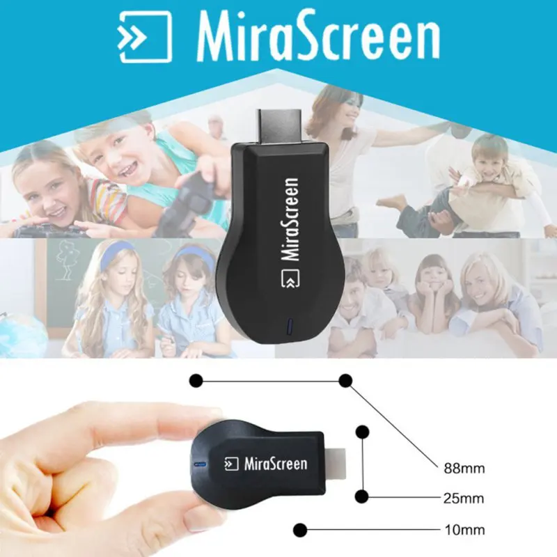 ТВ флешка 1080P HD 128 МБ HDMI совместимый ключ Wi Fi дисплей ресивер DLNA Airplay Miracast Airmirroring